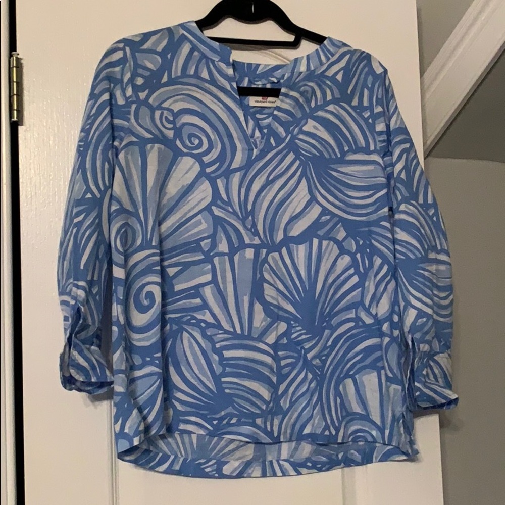 Vineyard Vines Nautilus Shell Print Tunic - image 5
